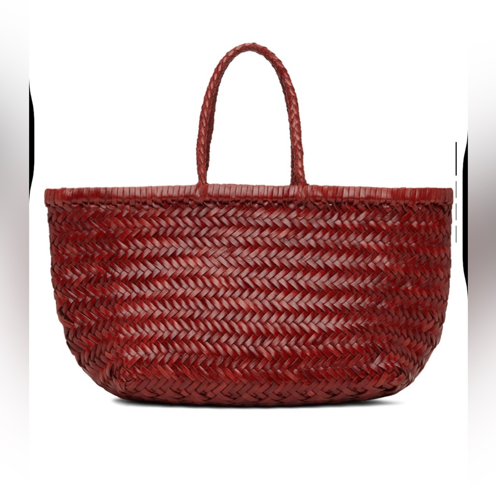 Red Bamboo triple jump small tote